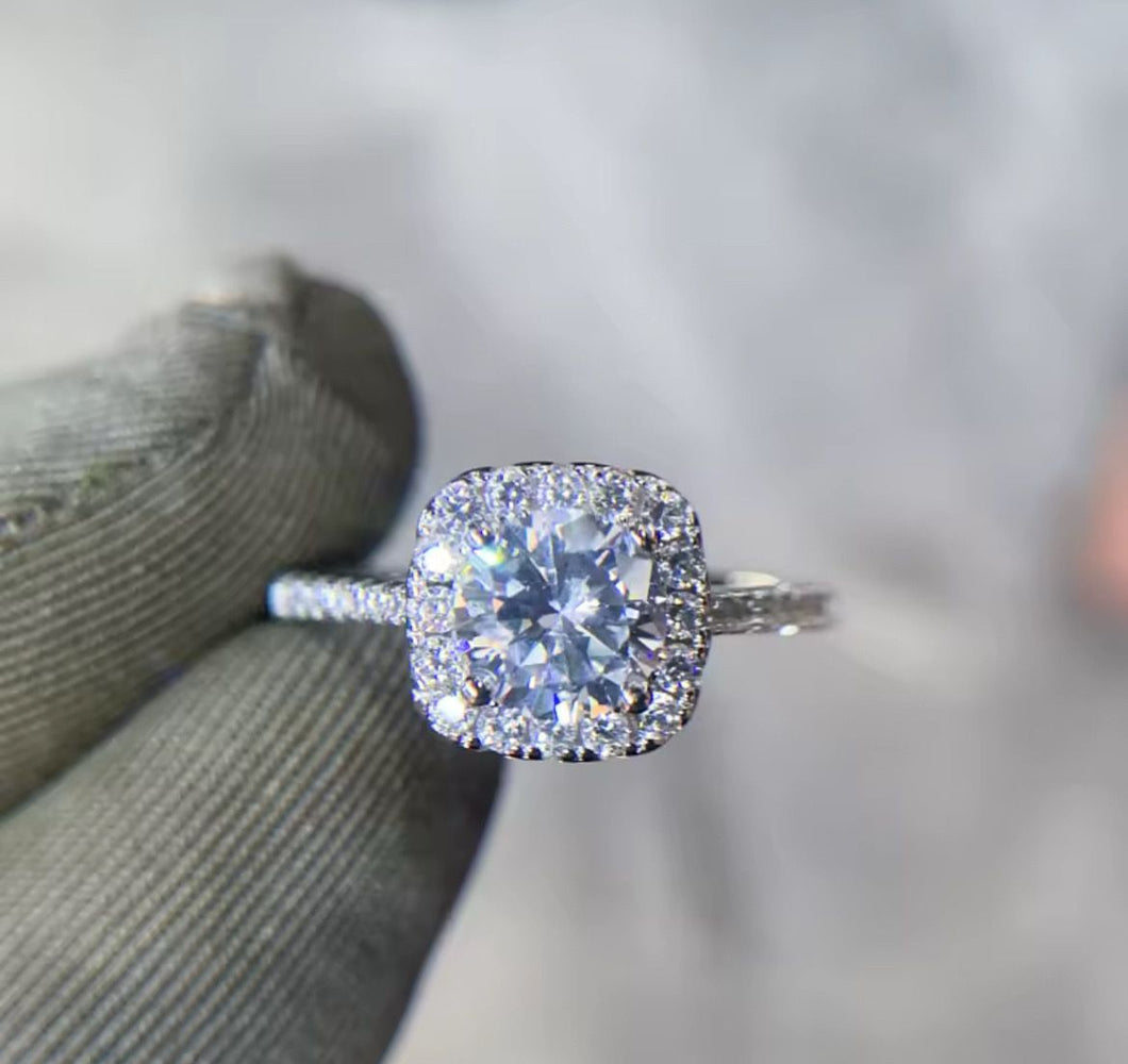 Anillo corte cushion